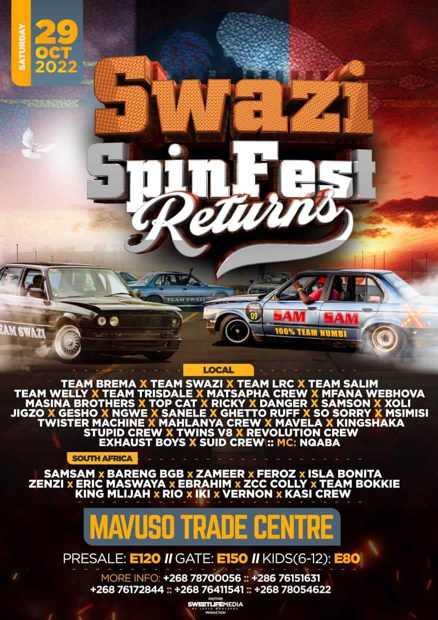 Swazi SpinFest Returns Pic